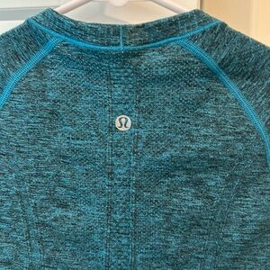 Lululemon scuba shirt.